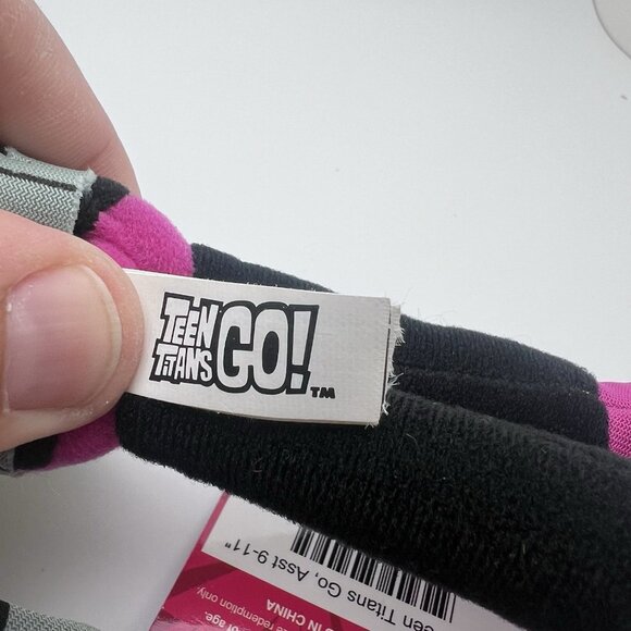 Lot 3 Toy Factory Teen Titans Go Plush Beast Boy, Robin, Cyborg Cartoon Network - Picture 4 of 14